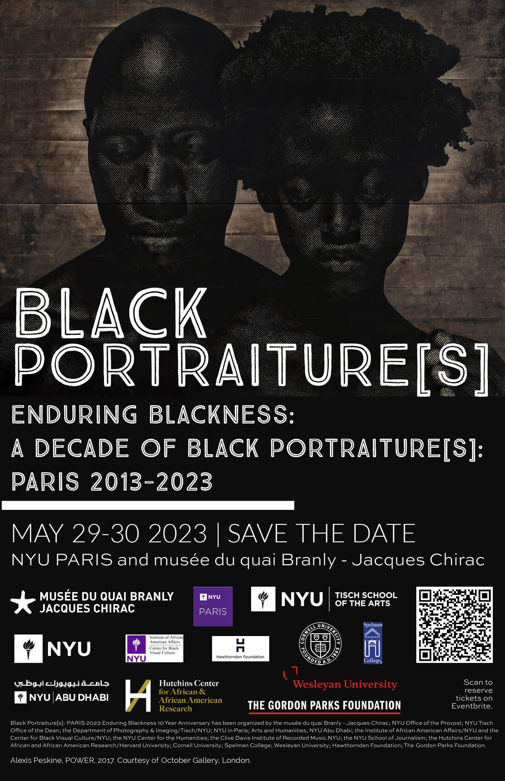 Commémoration Black Portraitures My Afro'Week