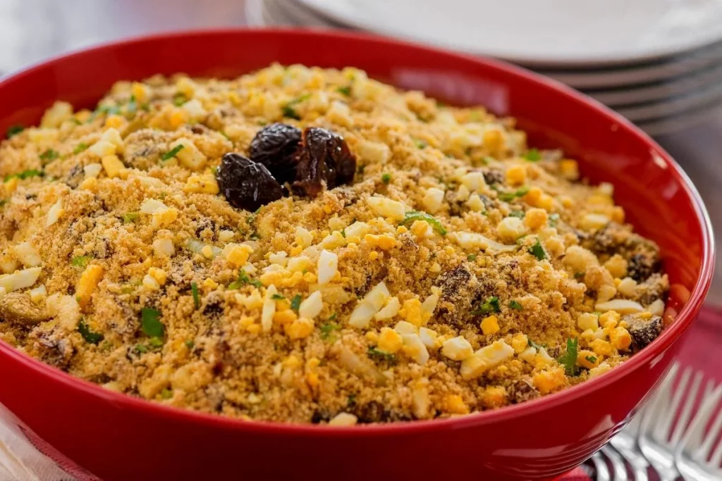 Farofa cuisine afro-latine